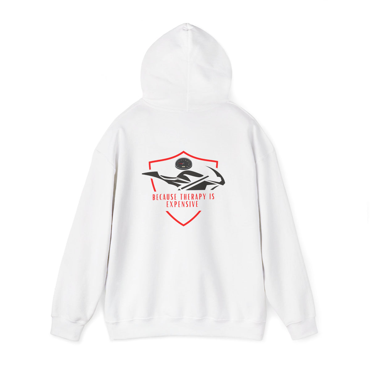 Non UK Sales Hooded Sweatshirt (Because therapy is expensive) R/W