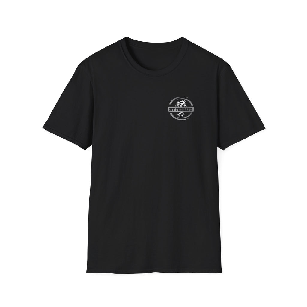 Motorbike T-shirt with 'My Therapy' Small Logo