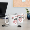 11oz White Mug With (Because therapy is expensive) (4)