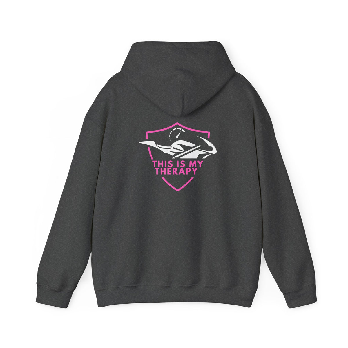 Non UK Sales Hooded Sweatshirt (This is my therapy) P/B