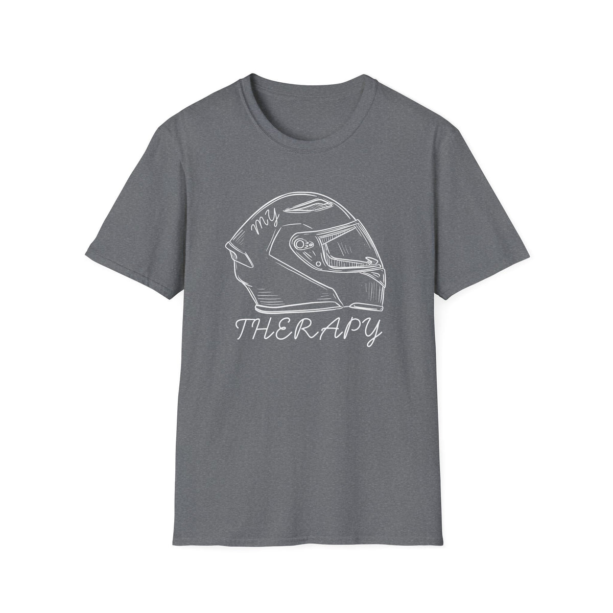Motorbike T-shirt with 'My Therapy' (1)