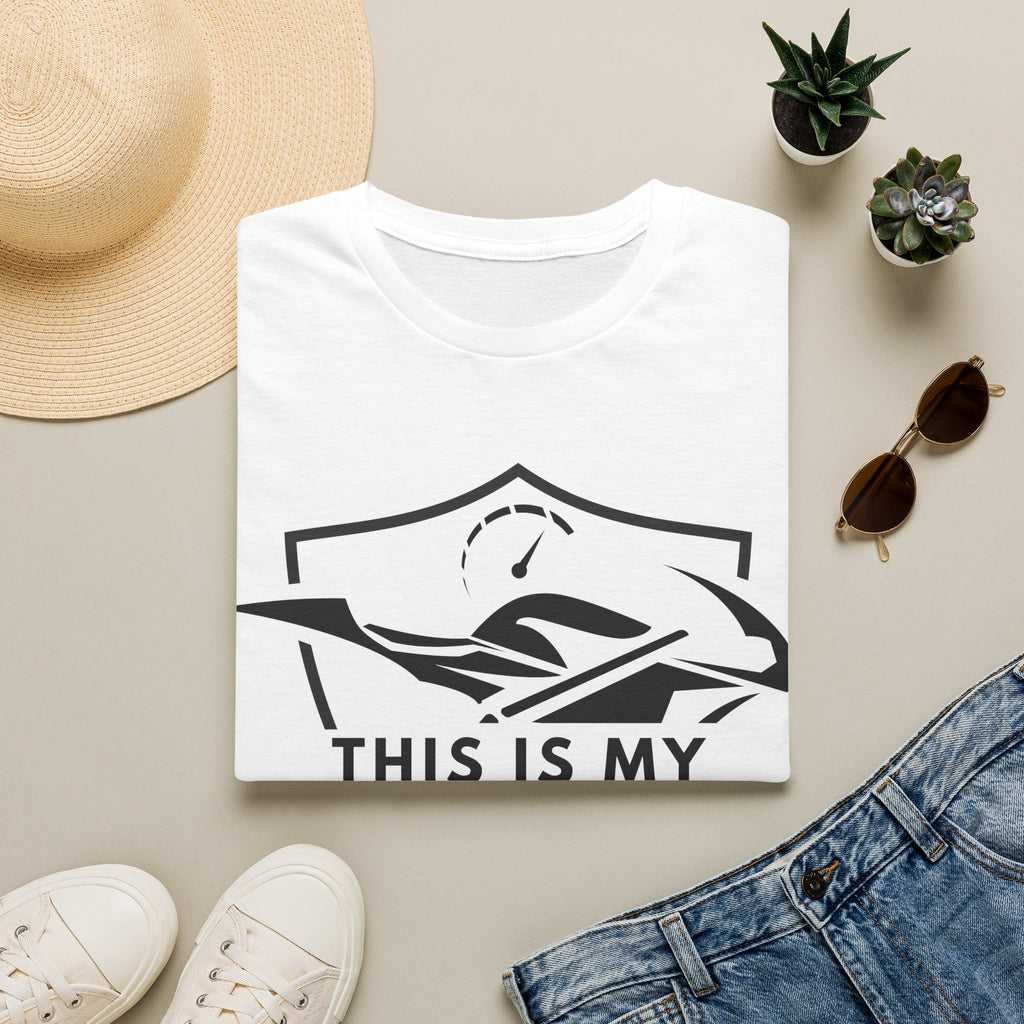 Motorbike T-shirt with 'This is my Therapy' (2)