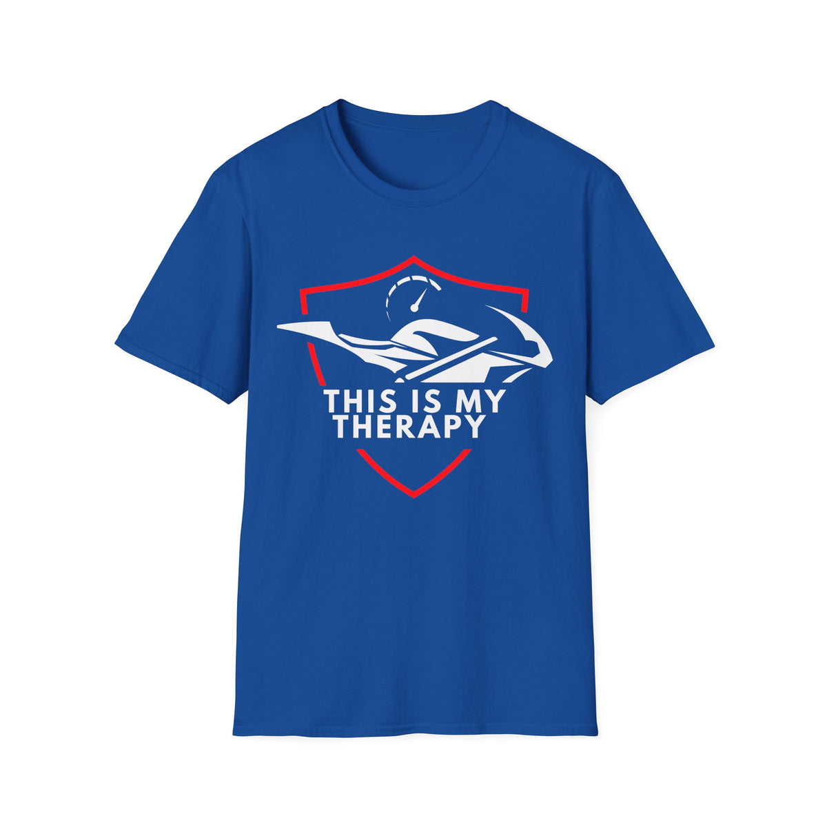 Motorbike T-shirt with 'This is my Therapy' (1)