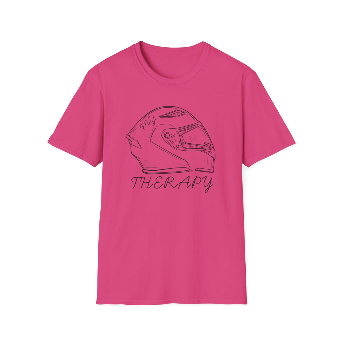 Motorbike T-shirt with 'My Therapy' (2)