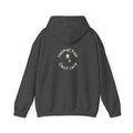 Non UK Sales Hooded Sweatshirt (Helmet hair, Don't care) W/B