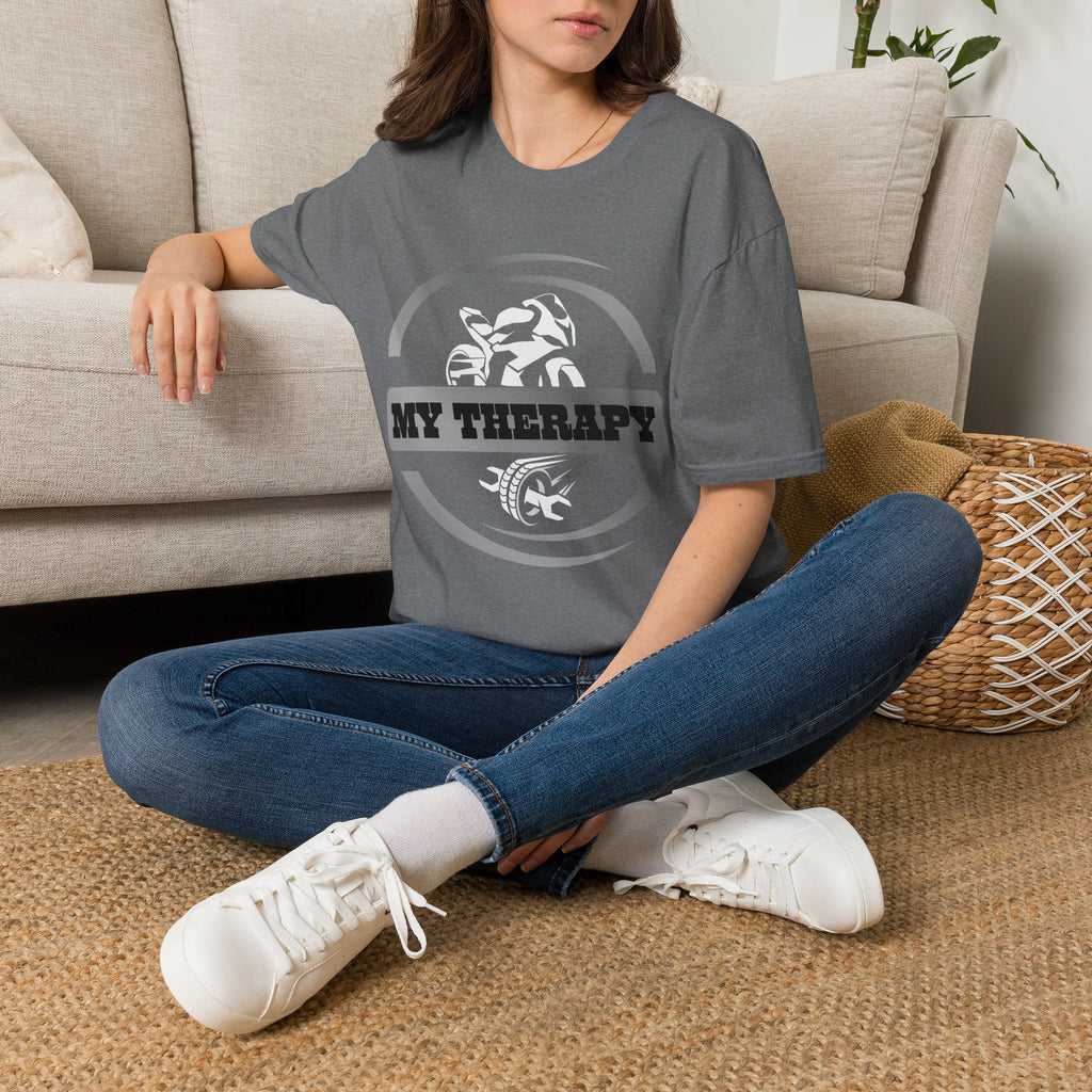 Motorbike T-shirt with 'My Therapy'