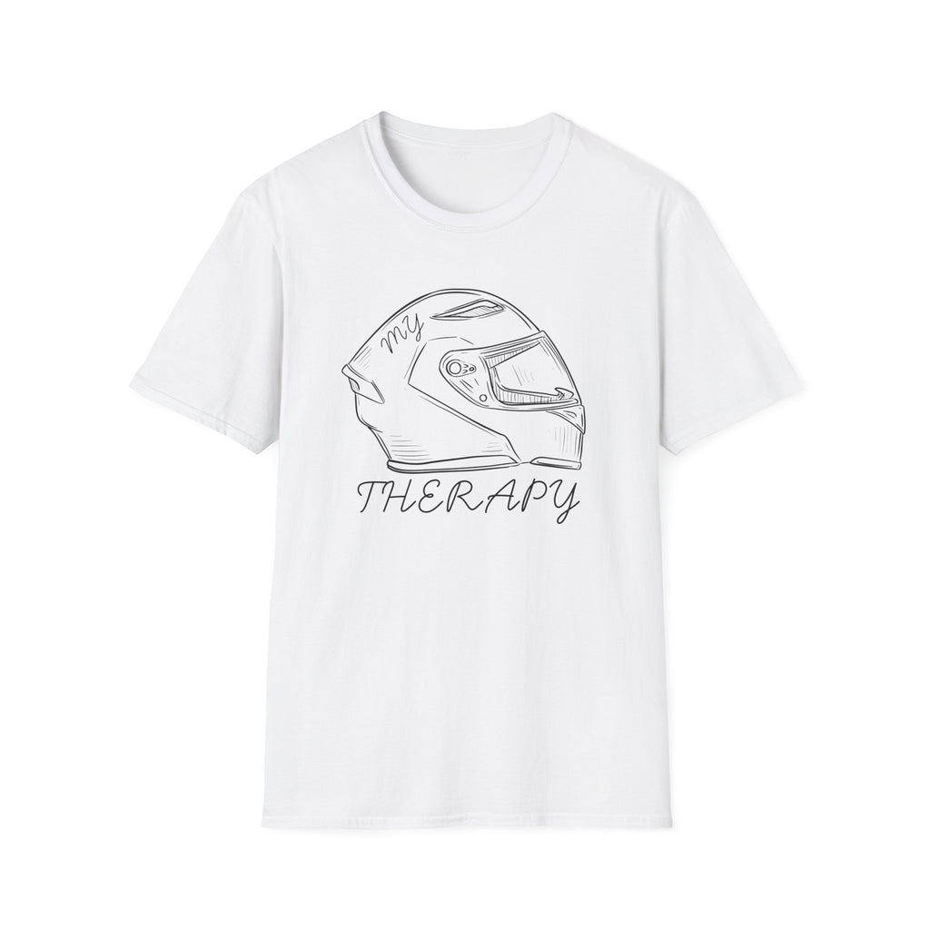 Motorbike T-shirt with 'My Therapy' (2)