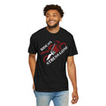 Non UK Sales Motorbike t-shirt  (Ride on, Stress gone)  R/BA