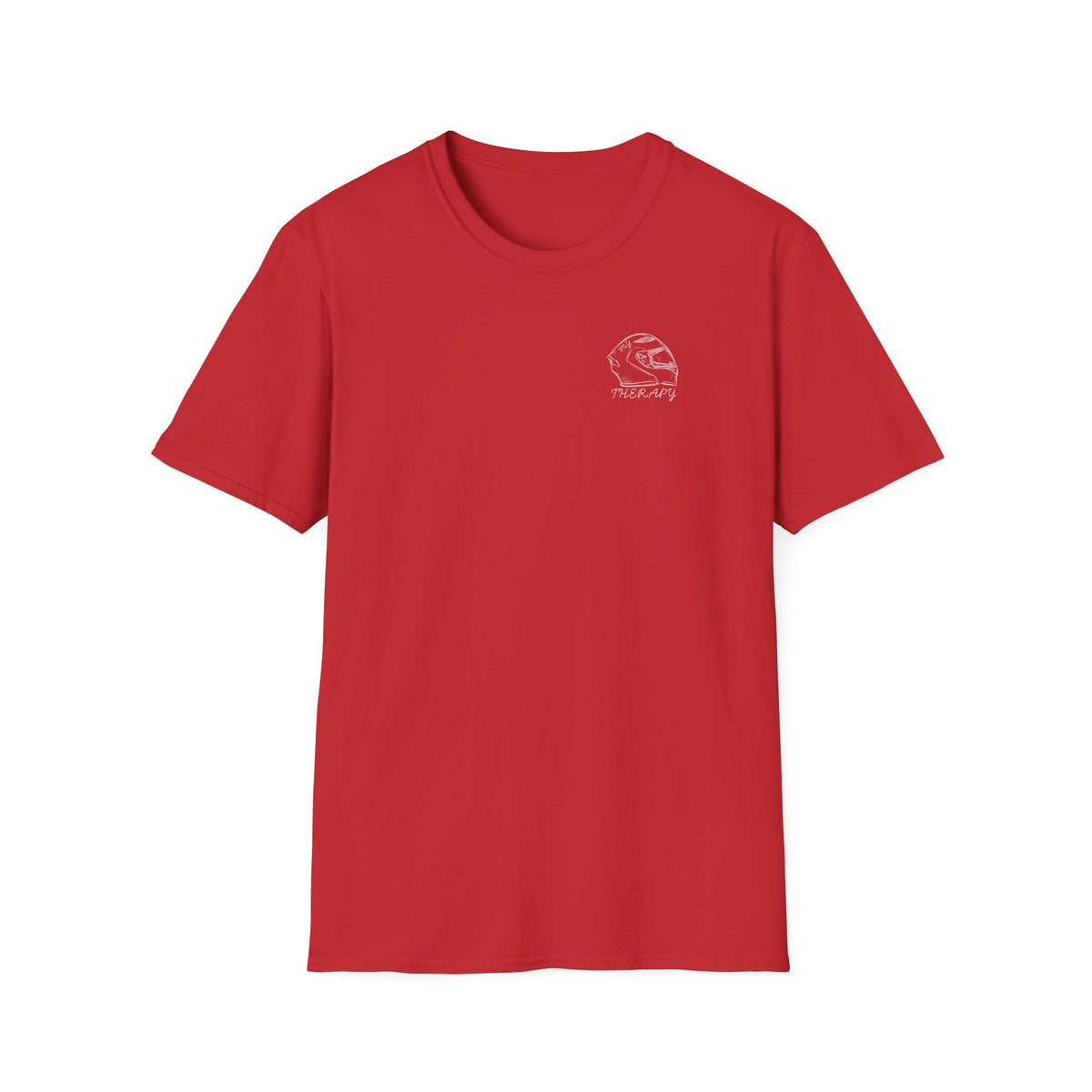 Motorbike T-shirt with 'My Therapy' (1) (Small Logo)