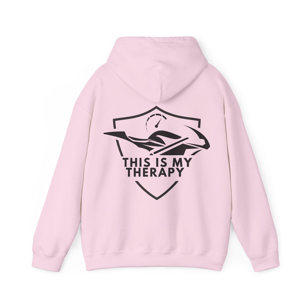 Unisex Heavy Blend™ Hooded Sweatshirt (This Is My Therapy) 2 Back
