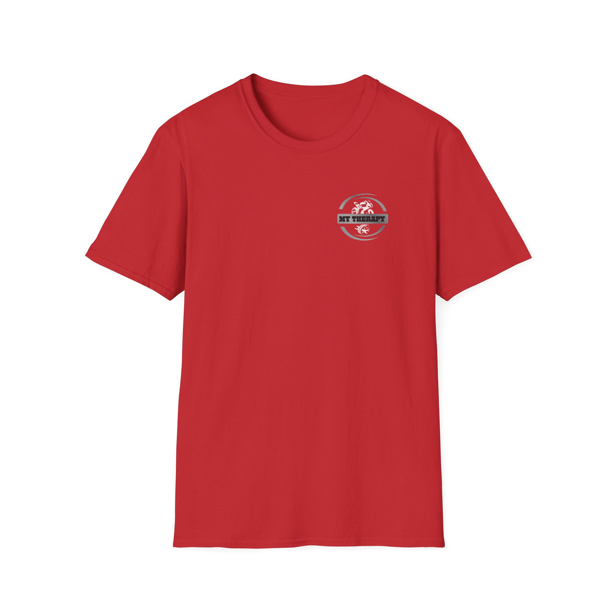 Motorbike T-shirt with 'My Therapy' Small Logo