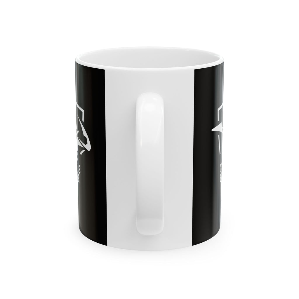 Non UK Sales 11oz And 15oz White Mug With (Because Therapy is expensive) W/B