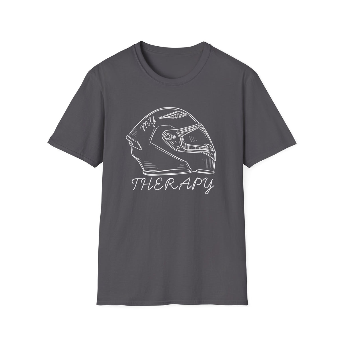 Motorbike T-shirt with 'My Therapy' (1)