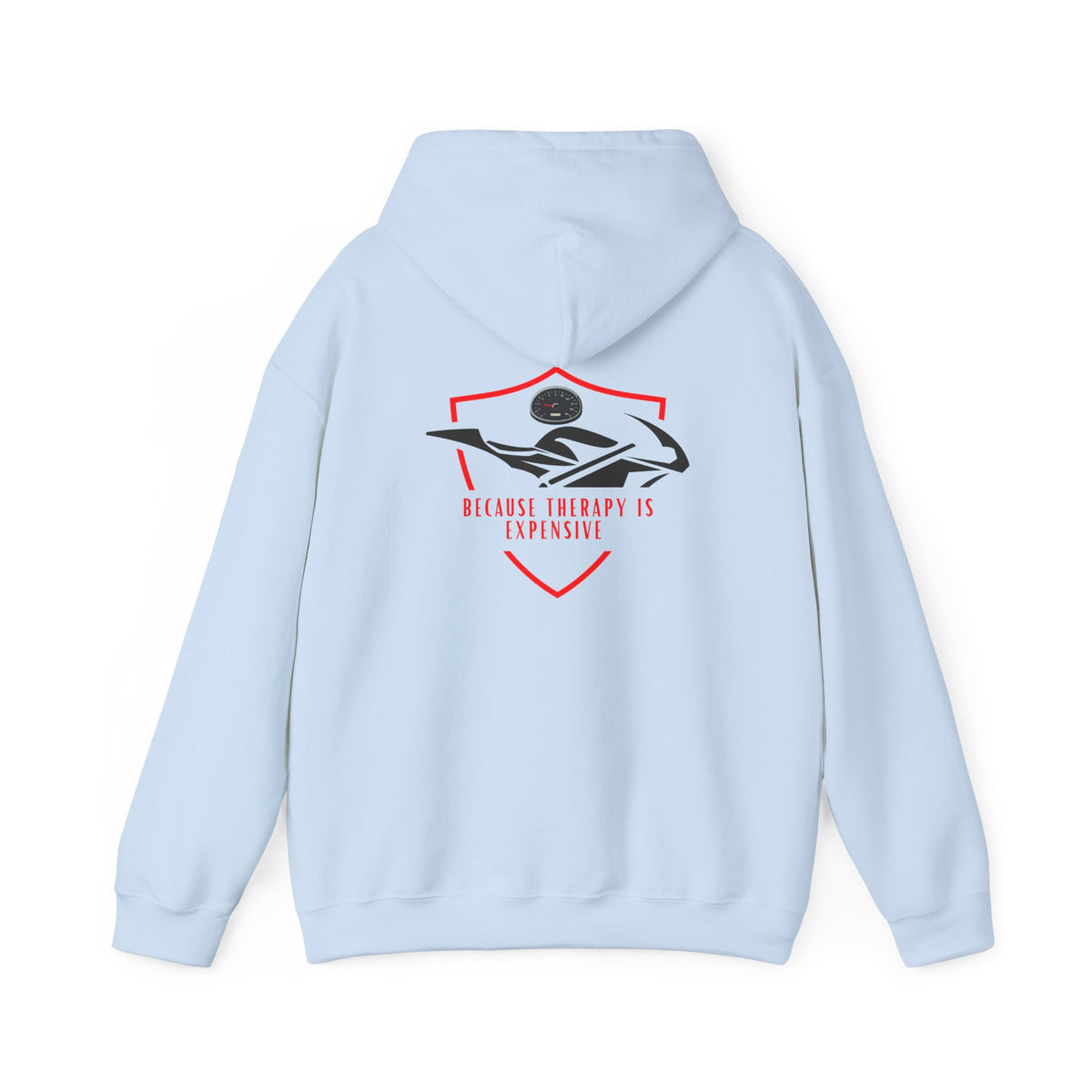 Non UK Sales Hooded Sweatshirt (Because therapy is expensive) R/W