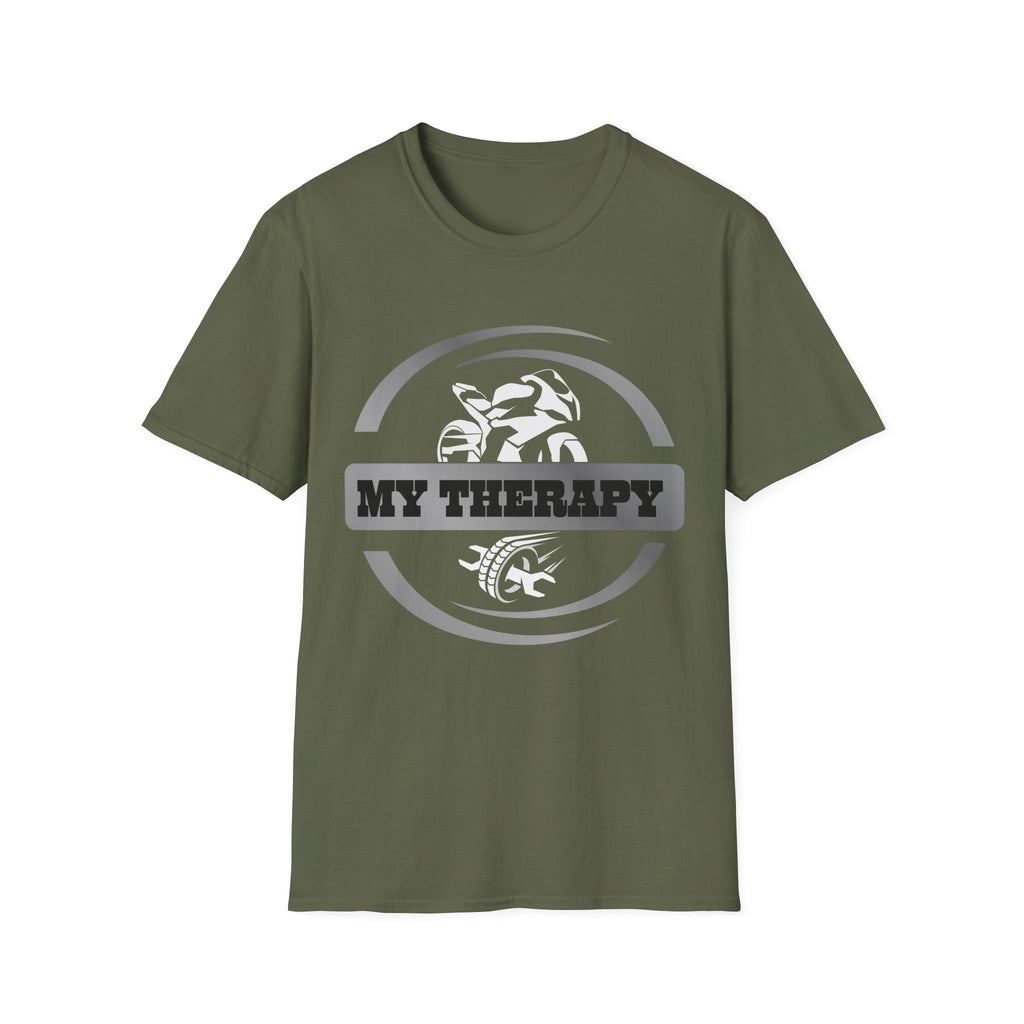 Motorbike T-shirt with 'My Therapy'