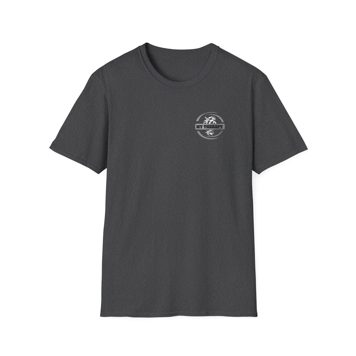 Motorbike T-shirt with 'My Therapy' Small Logo