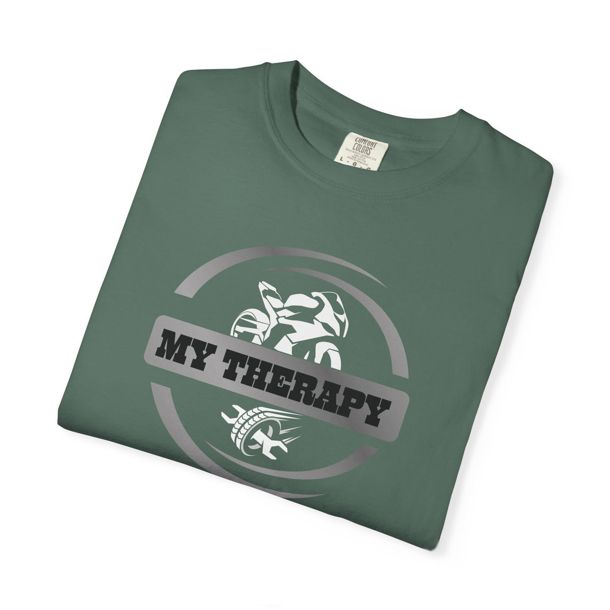 Non UK Sales Motorbike t-shirt  (My therapy) S/B