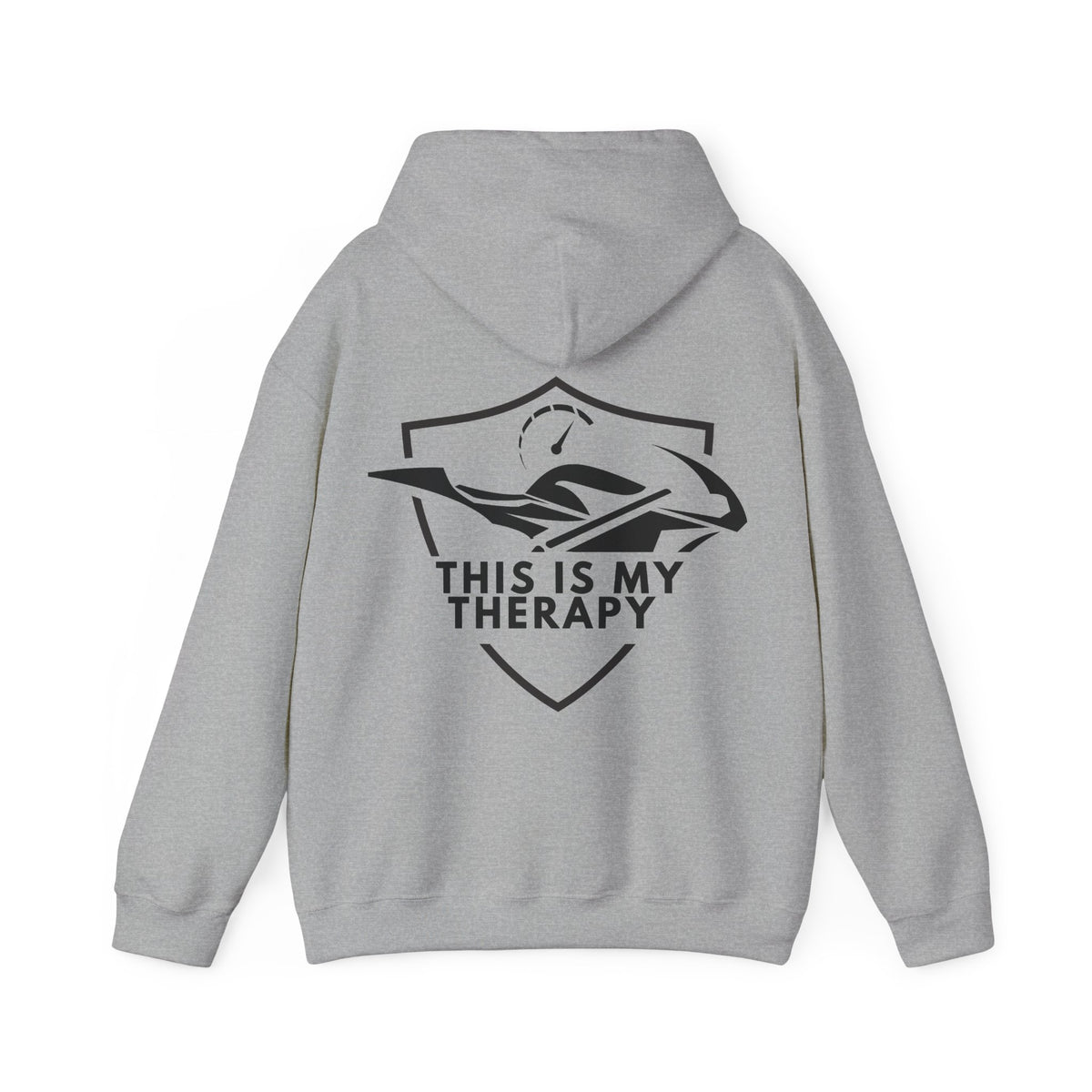 Unisex Heavy Blend™ Hooded Sweatshirt (This Is My Therapy) 2 Back