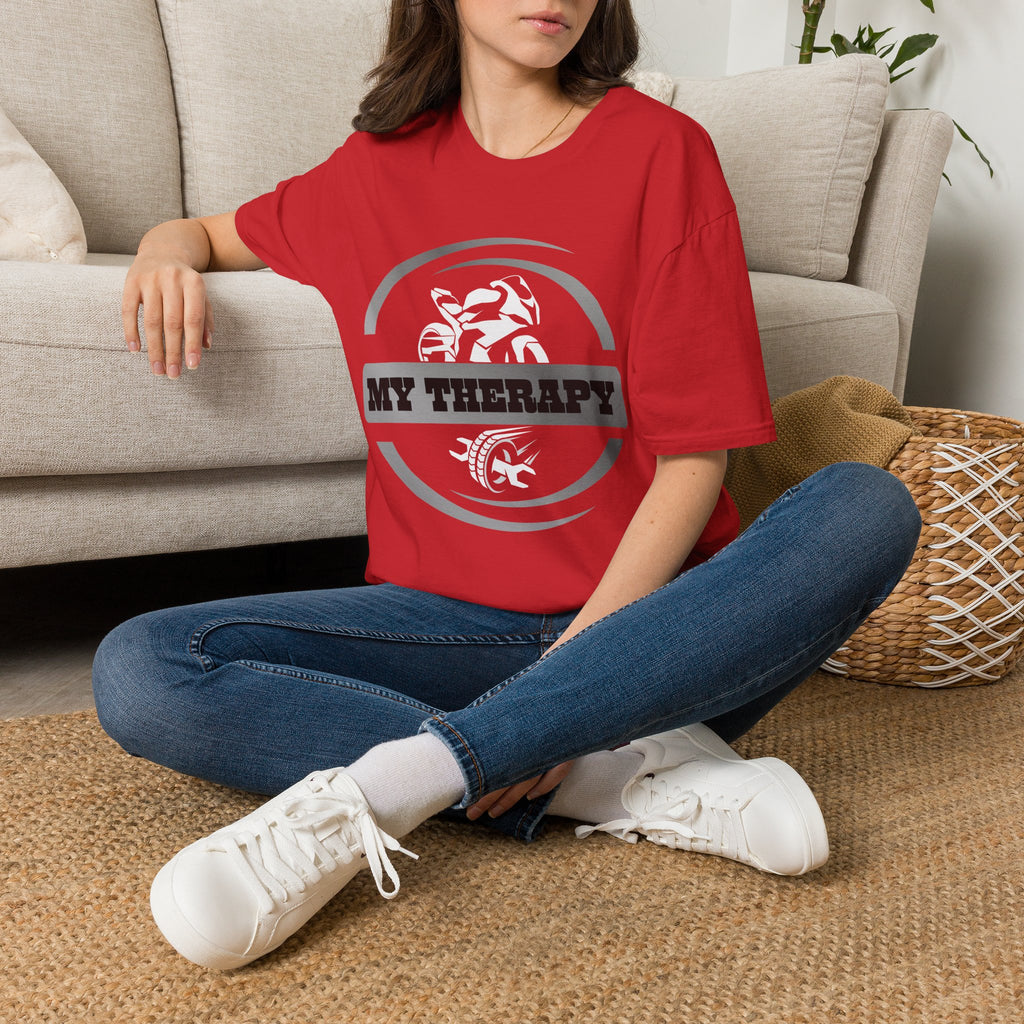 Motorbike T-shirt with 'My Therapy'