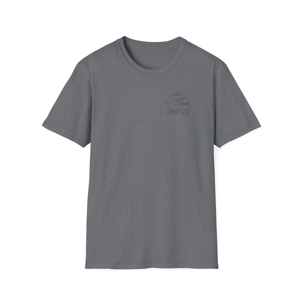 Motorbike T-shirt with 'My Therapy' (2) Small Logo