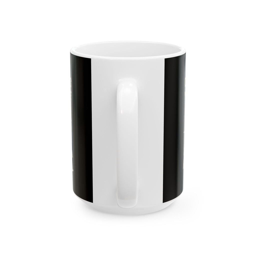 Non UK Sales 11oz And 15oz White Mug With (Old bikes never die, They just leak more oil)