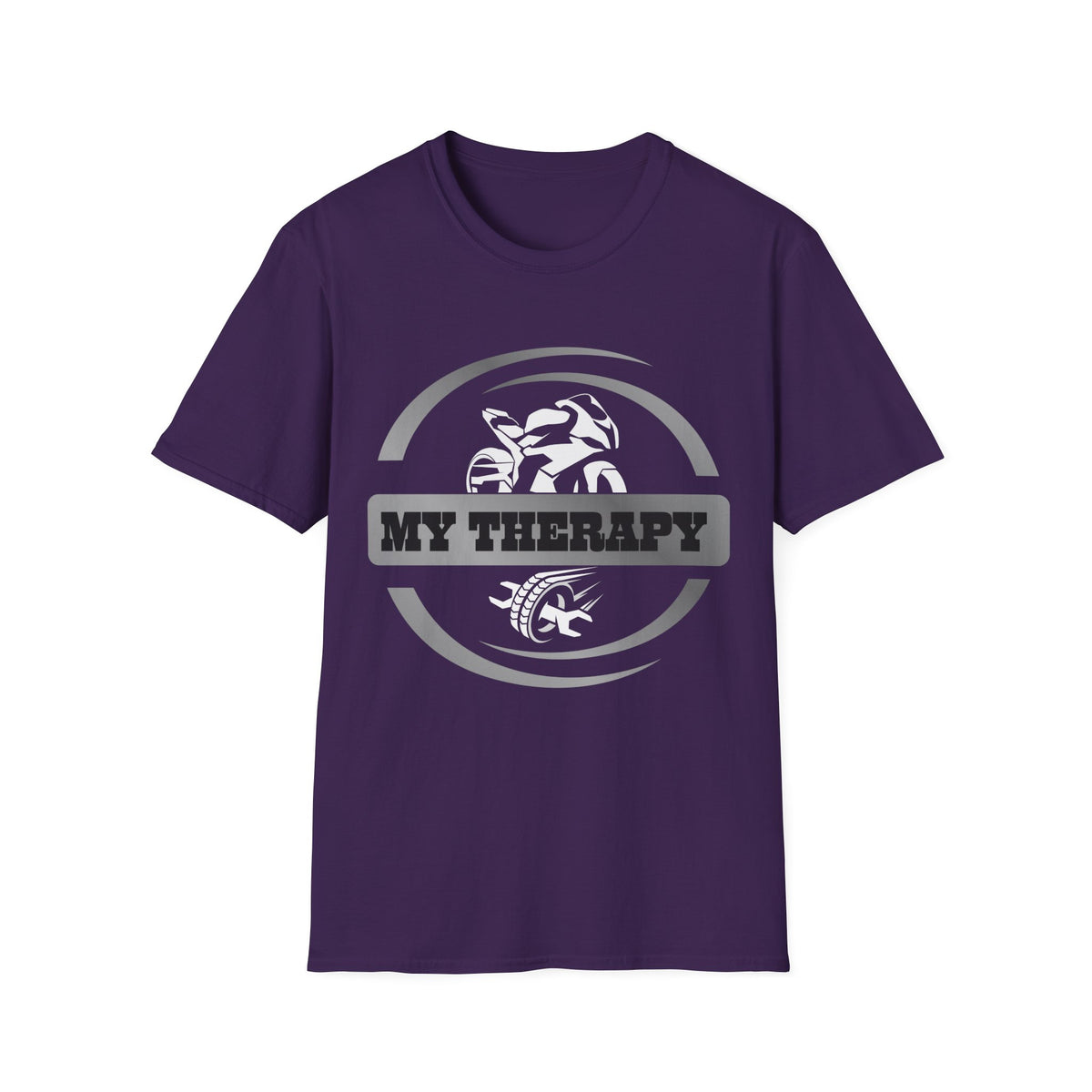 Motorbike T-shirt with 'My Therapy'