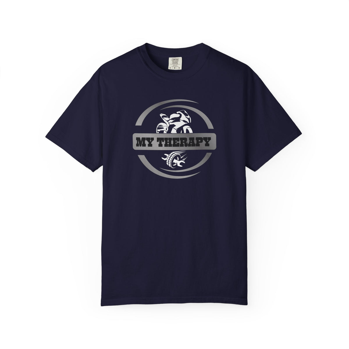Non UK Sales Motorbike t-shirt  (My therapy) S/B