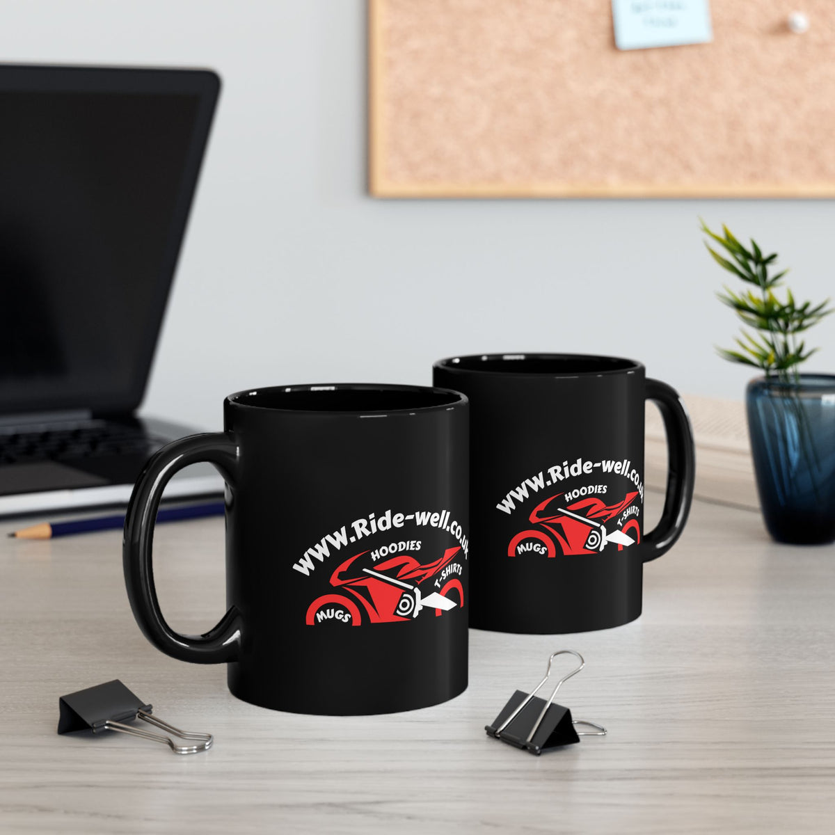 One off Black Mug (11oz, 15oz) (Email for Design Requests)