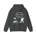 Unisex Heavy Blend™ Hooded Sweatshirt (Oh No My Bike 2) Back