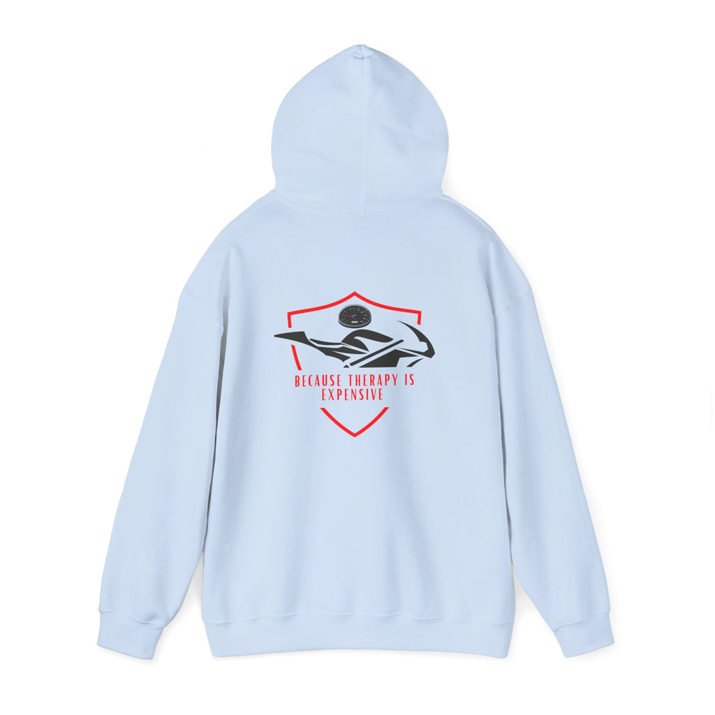 Non UK Sales Hooded Sweatshirt (Because therapy is expensive) R/W