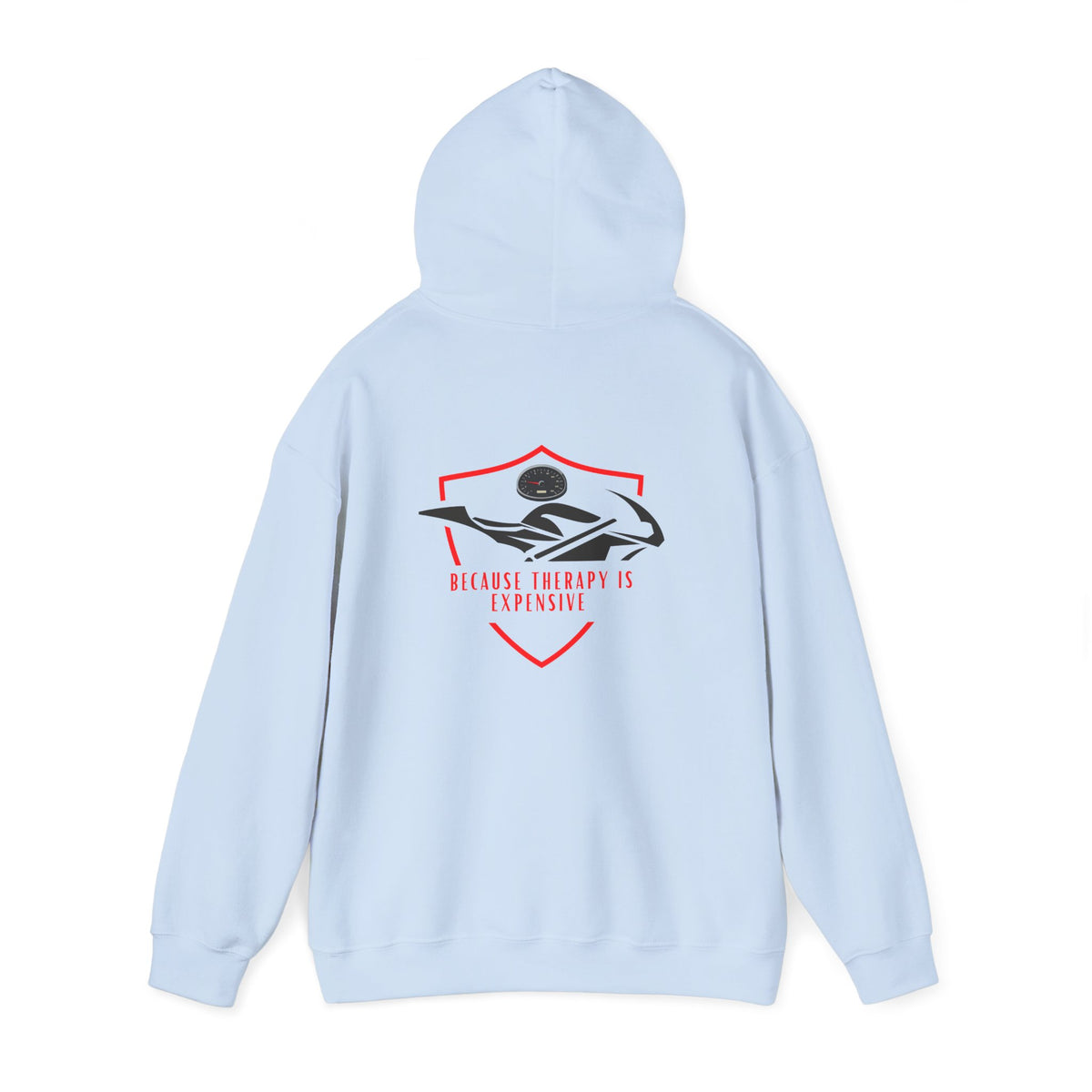 Non UK Sales Hooded Sweatshirt (Because therapy is expensive) R/W