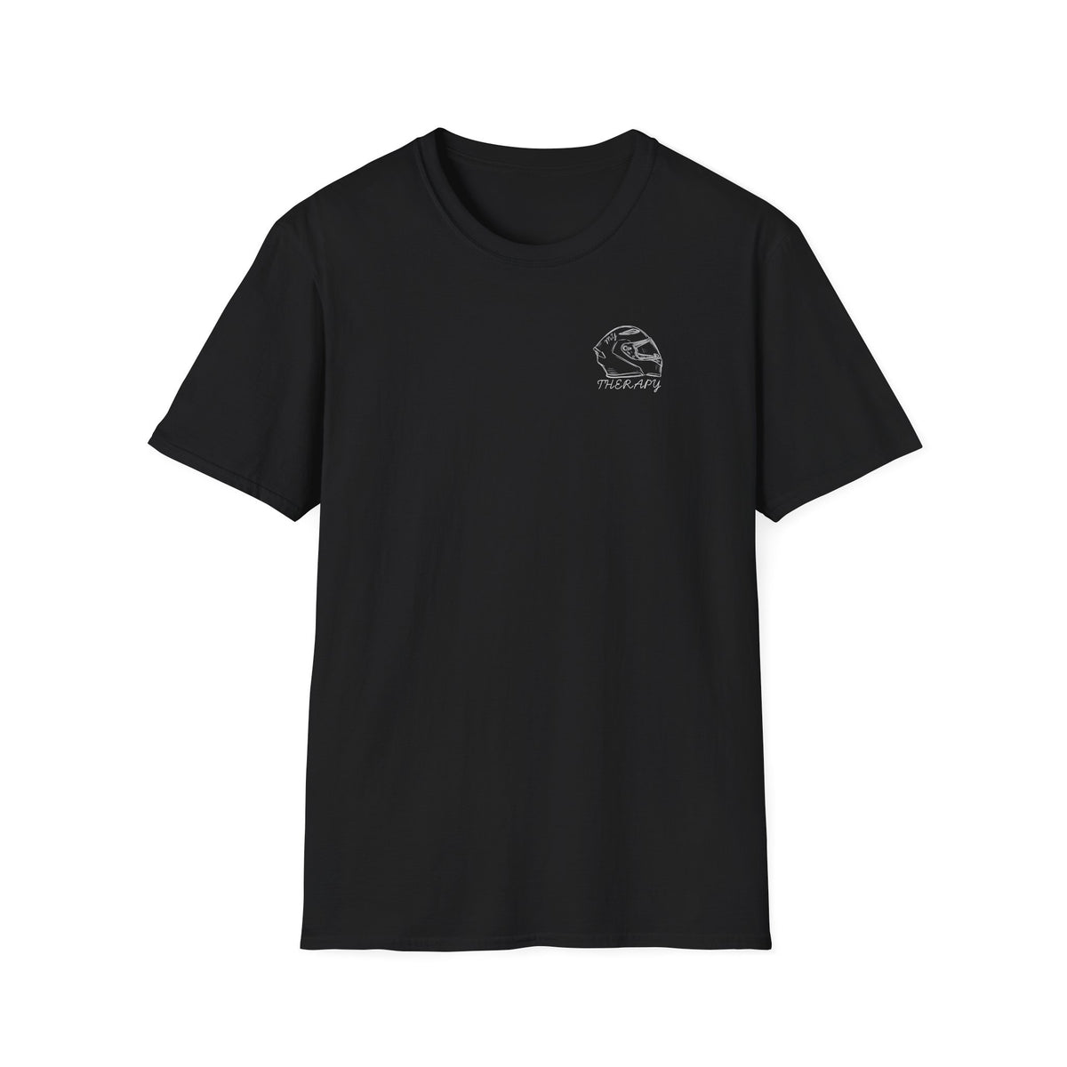 Motorbike T-shirt with 'My Therapy' (1) (Small Logo)