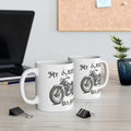 11oz White Mug With 'My Trusty (Rusty) Old Steed'