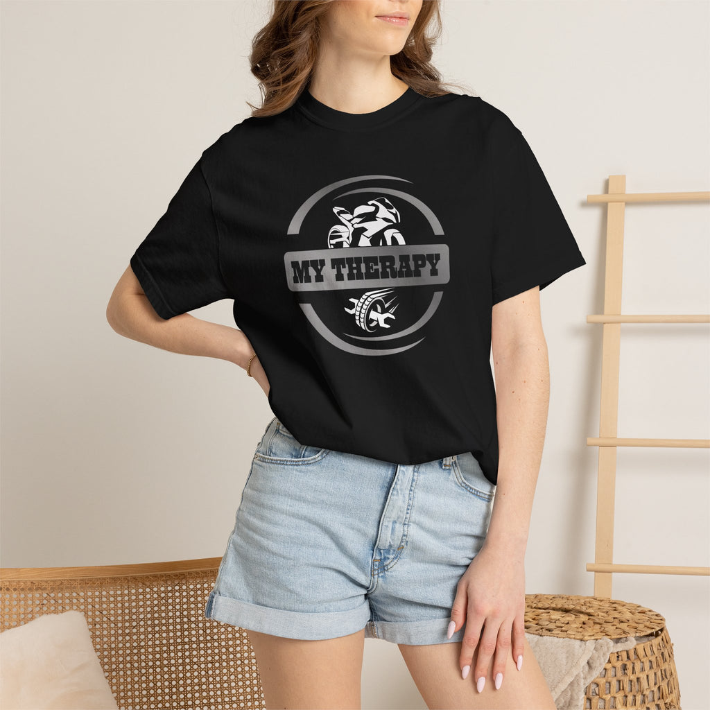 Non UK Sales Motorbike t-shirt  (My therapy) S/B
