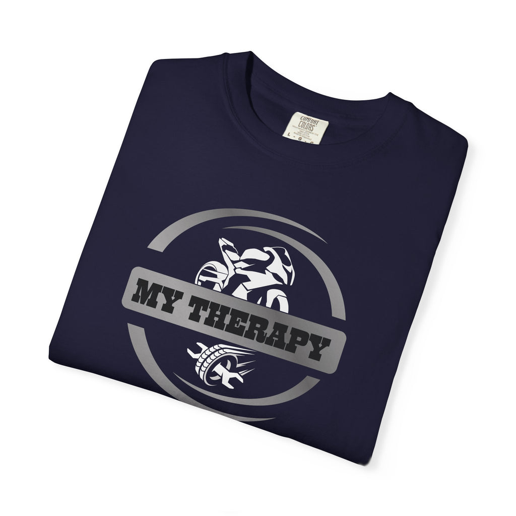 Non UK Sales Motorbike t-shirt  (My therapy) S/B