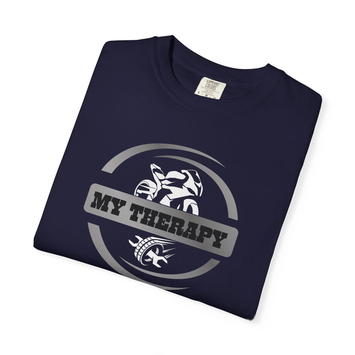 Non UK Sales Motorbike t-shirt  (My therapy) S/B