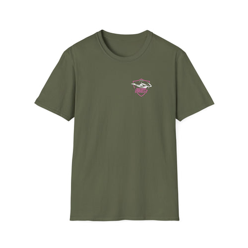 Motorbike T-shirt with 'Because Therapy is Expensive' (2) Small Logo