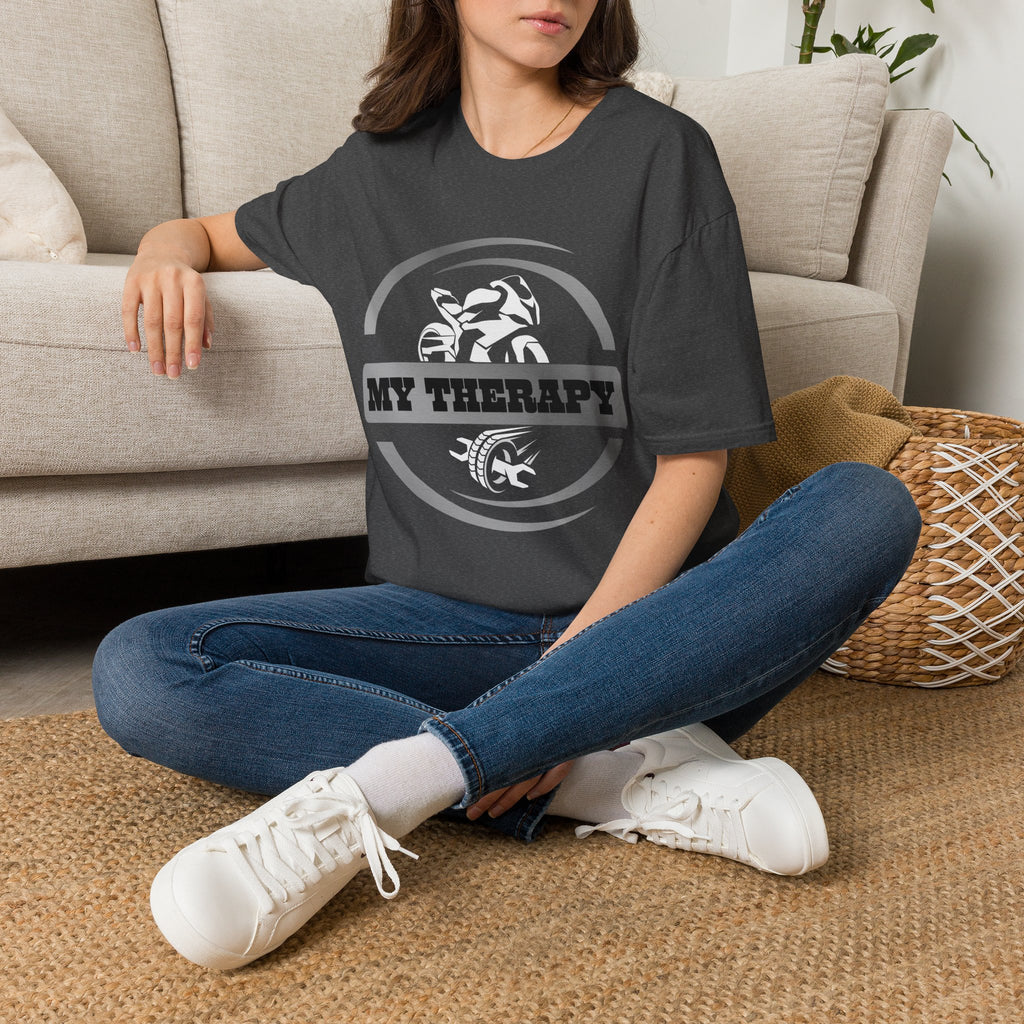 Motorbike T-shirt with 'My Therapy'