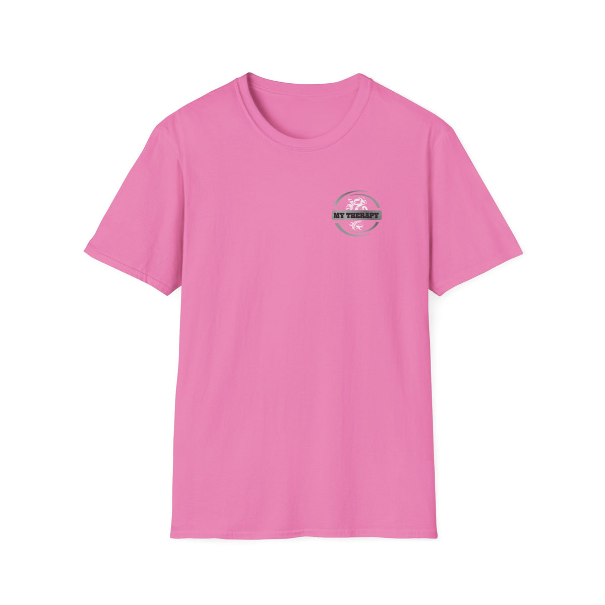 Motorbike T-shirt with 'My Therapy' Small Logo